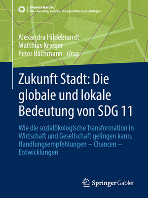 cover image of Zukunft Stadt